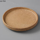 Axyaa Ceramic Straight Edge Plate Set for Restaurant, Steak, Sushi, Pasta & Molecular Cuisine