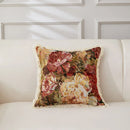 Axyaa Retro Cotton & Linen Throw Pillowcase 45x45 - Yarn-Dyed Jacquard Cover