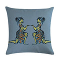 Gemini Libra Taurus Pillow Case by Axyaa: Linen Sofa Car Decorative Cover