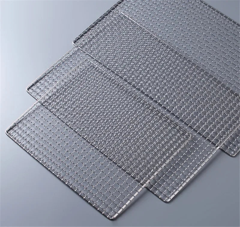Axya Stainless Steel BBQ Grill Mesh for Outdoor Cooking