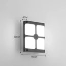 Axyaa Outdoor Wall Sconce LED Lamp for Balcony Garden and Stair Lighting