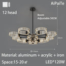 Scandinavian Luxury Chandelier by Axyaa for Living Room Decor