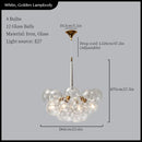 Axyaa Glass Ball Ceiling Chandelier for Modern Room Decor