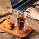 Axya Double-layer Glass Cup Set Clear Mug Anti-scalding Espresso Tea Wine