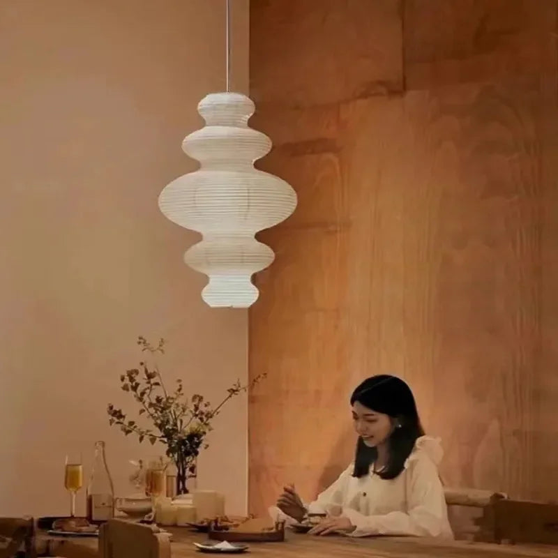 Axyaa Wabi Sabi E27 Pendant Lamp Stairs LED Hanging Light