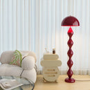 Axyaa Nordic Mushroom LED Floor Lamp for Modern Art Decor in Living Room & Bedroom