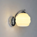 Axyaa Nordic Glass Wall Lamp for Bedroom and Aisle Lighting