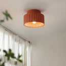 Axya Cream Wind Ceiling Light - Nordic Resin LED Decor for Home Living Room Bedroom Hallway