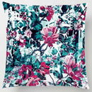 Axyaa Floral Polyester Cushion Cover - Stylish Home Decor Pillowcase
