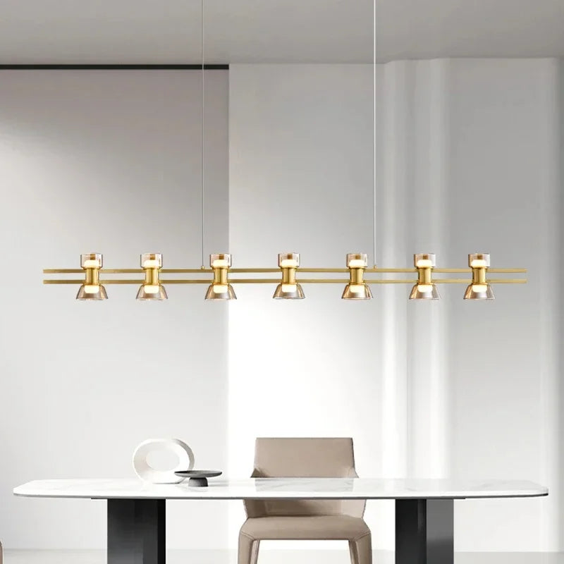 Axyaa Nordic Luxury LED Pendant Light for Home Decor & Lighting
