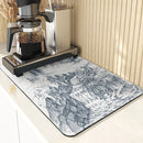 Silicone Plant Pattern Table Mat for Kitchen - Axyaa Landscape Style Decor