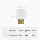 Axyaa Cream Wind LED Table Lamp Touch USB Charging Modern Atmosphere Bedside Lighting