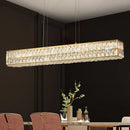 Axyaa Crystal Chandelier: Modern Luxury Lighting for Living Room, Restaurant, and Villa