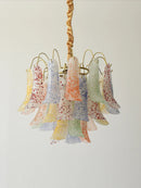 Axyaa Vintage Crystal Chandelier for Living Room Bedroom Dining Room