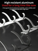 Axyaa Space Aluminum Wall Clothes Hook, Non-Perforated Bathroom & Bedroom Storage