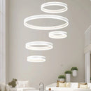 Axyaa Modern Light Luxury Staircase Pendant Lights for Living Room and Indoor Lighting