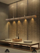 Axyaa Bamboo Tea Room LED Chandelier - Creative & Personalized Bar Table Lamp