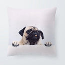 Axyaa Sanddog Shar Pei Polyester Pillow Case Cover 45*45cm