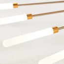 Axyaa's Stylish Fireworks LED Chandelier for Modern Living and Dining Rooms