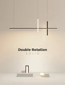 Axyaa Minimalist LED Pendant Lights Dimmable for Home Decor