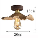 Axyaa Nordic Smart LED Ceiling Light for Home Decor, Dimmable Indoor Lamparas