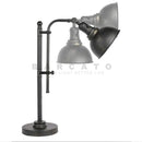 Axyaa Industrial Loft Desk Lamp Adjustable E26 Retro Table Lamp