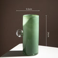 Axyaa Geometric Glass Vase Set