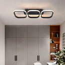 Axyaa Acrylic LED Ceiling Lamp Modern Home Decor Light Fixture White Square
