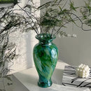 Axyaa Glass Vase Dining Table: High-end Artistic Display Piece for Light Luxury Decor
