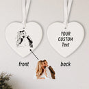 Axyaa Personalized Ceramic Photo Engraved Heartfelt Keepsake Gift