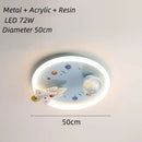 Axyaa Astronaut LED Ceiling Lamp for Kids Room Chandeliers