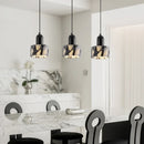 Axyaa Marble Pendant Lamp: Luxury Natural Stone Chandelier for Bedroom, Living, and Dining Room