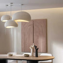 Axyaa Nordic Style Chandelier for Dining Room, Minimalist Wabi Sabi Design, LED Bar Pendant Fixture
