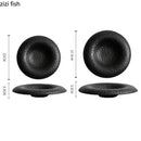 Axyaa Ceramic Plate Set for Molecular Cuisine and Sushi Serving