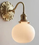 Axyaa Ceramic Wall Lamp with Knob Switch - Home Lighting