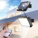 Axyaa Solar Split Wall Light: Waterproof Motion Sensor Garden Security Lamp