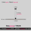 Axyaa LED Chandelier Dimmable for Dining Kitchen Office Pendant Lights