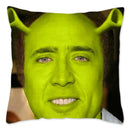 Nicolas Cage Sofa Pillow Cover by Axyaa - Home Decor Actor Cushion Case