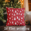 Christmas Patterns Printed Pillow Covers by Axyaa for Sofa Bedroom Car