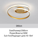 Axyaa LED Ceiling Lights for Home Decoration, Living Room, Bedroom, Kitchen - Modern Design