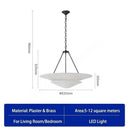 Axyaa Vintage Designer Chandelier for Luxury Living Room Dining Retro Villa Bedroom