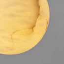 Axyaa Spanish Marble Small Pendant Lamp: Modern Stone Hanging Chandelier for Home Décor