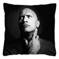 Dwayne Johnson Rock Face Cushion Cover for Sofa by Axyaa - Home Decor Pillowcase
