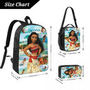 Axyaa Moana School Bag Set: Backpack, Lunch Box, Pencil Box for Students