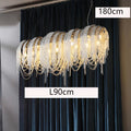 Nordic Pendant Lamp for Dining Room by Axyaa: Indoor Ceiling Lighting Chandelier for Living Room