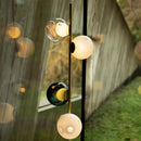 Axyaa Glass Ball Floor Lamp: Modern Mood Lighting for Home Decoration