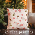 Axyaa Christmas Animal & Snowman Pillowcases - Cute Sofa Bedroom Car Cushion Cover