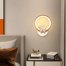 Axyaa Colorful Crystal Butterfly LED Ceiling Lamp Chandelier for Home & Restaurant