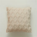 Geometric Plush Cushion Cover 45*45 for Sofa, Living Room - Axyaa Branded Nordic Home Decor