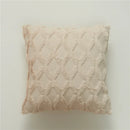 Geometric Plush Cushion Cover 45*45 for Sofa, Living Room - Axyaa Branded Nordic Home Decor